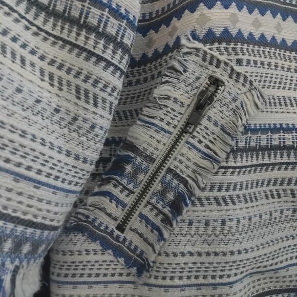 Greylin x Anthropologie NWT Sz. S Tweed Frayed Crop Jacket Blazer MSRP 148 - Picture 8 of 16